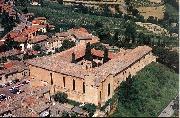 GOZZOLI, Benozzo View of the Church of Sant'Agostino sdg Spain oil painting artist